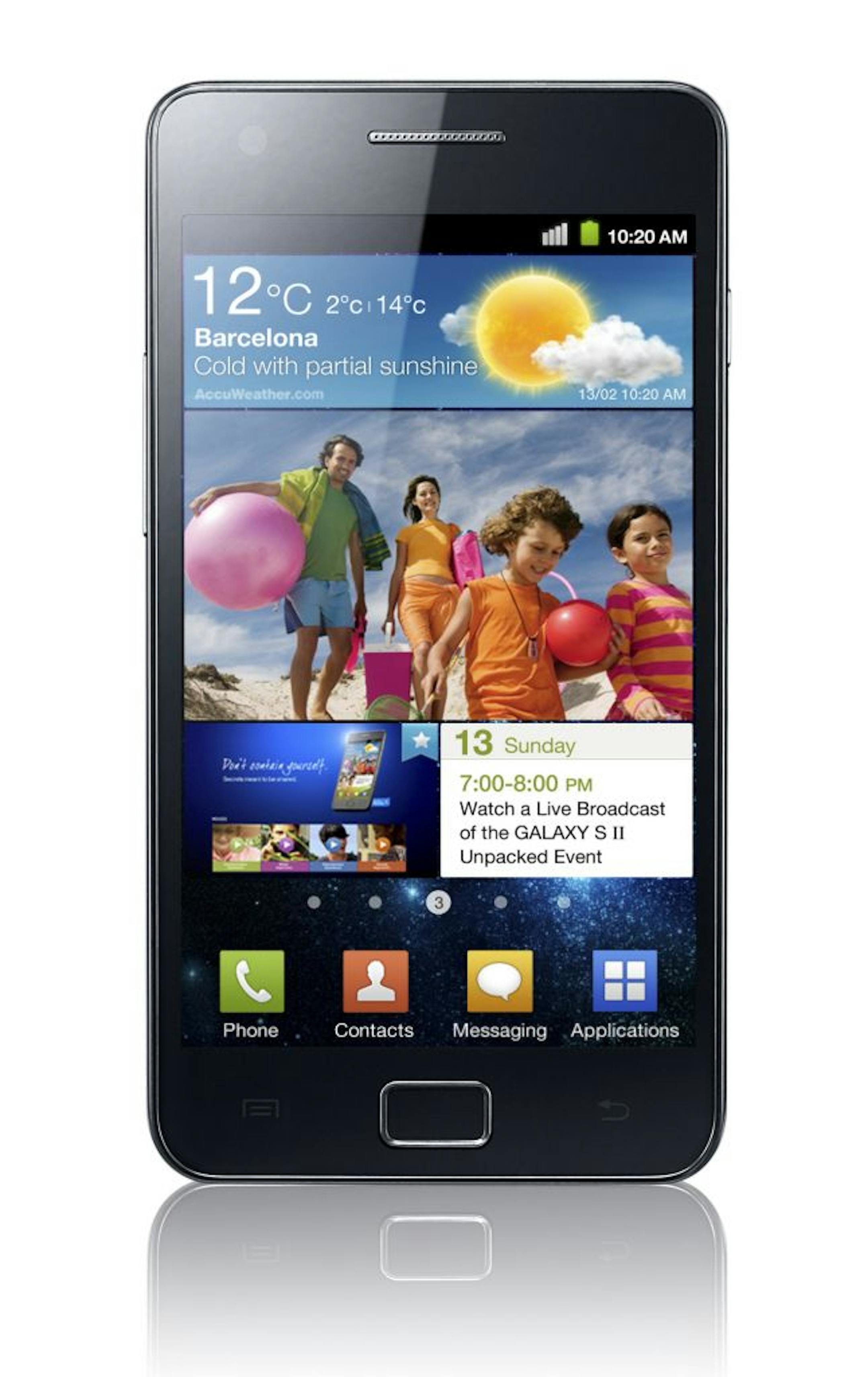 With its dual-core processor, vibrant display, and great performance, the sleek and powerful Samsung Galaxy S II rises as one of ATT's top Android smartphones.