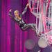 Pink performs during a sold out show at the Xcel Energy Center.