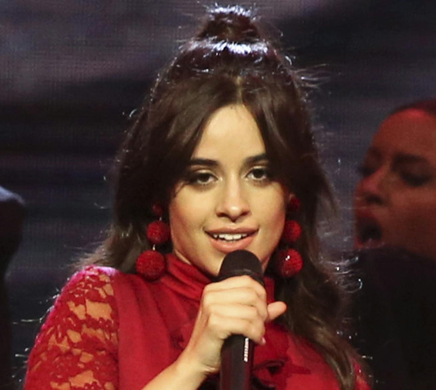 Singer Camila Cabello performs onstage at the MTV European Music Awards 2017 in London, Sunday, Nov. 12th, 2017. (Photo by Joel Ryan/Invision/AP)