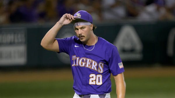 LSU pitcher Paul Skenes is one of the top prospects for the MLB draft, which begins Sunday.