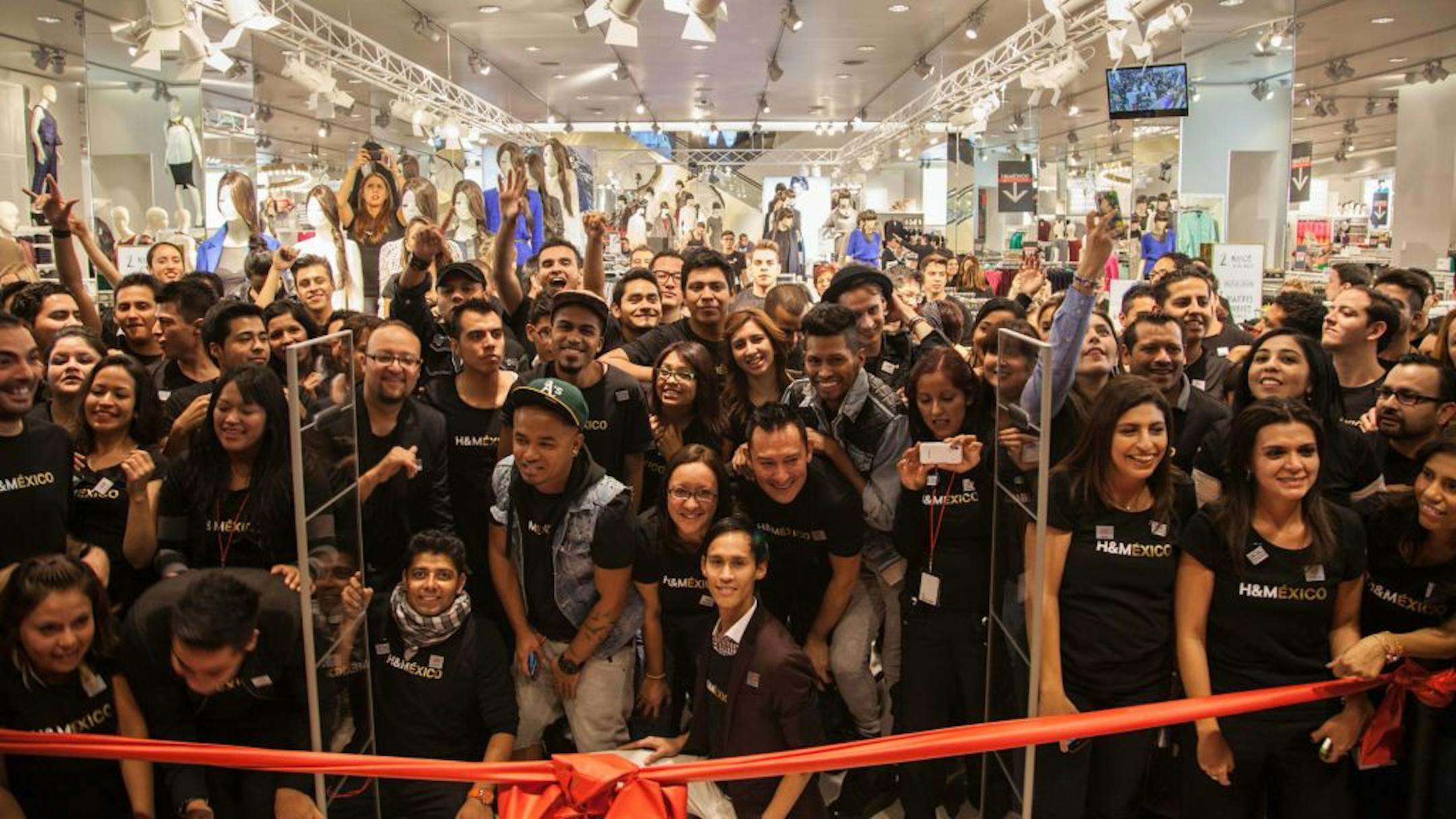 H&M, the latest foreign fashion retailer to enter Mexico, opened a megastore in Mexico City Nov. 1.