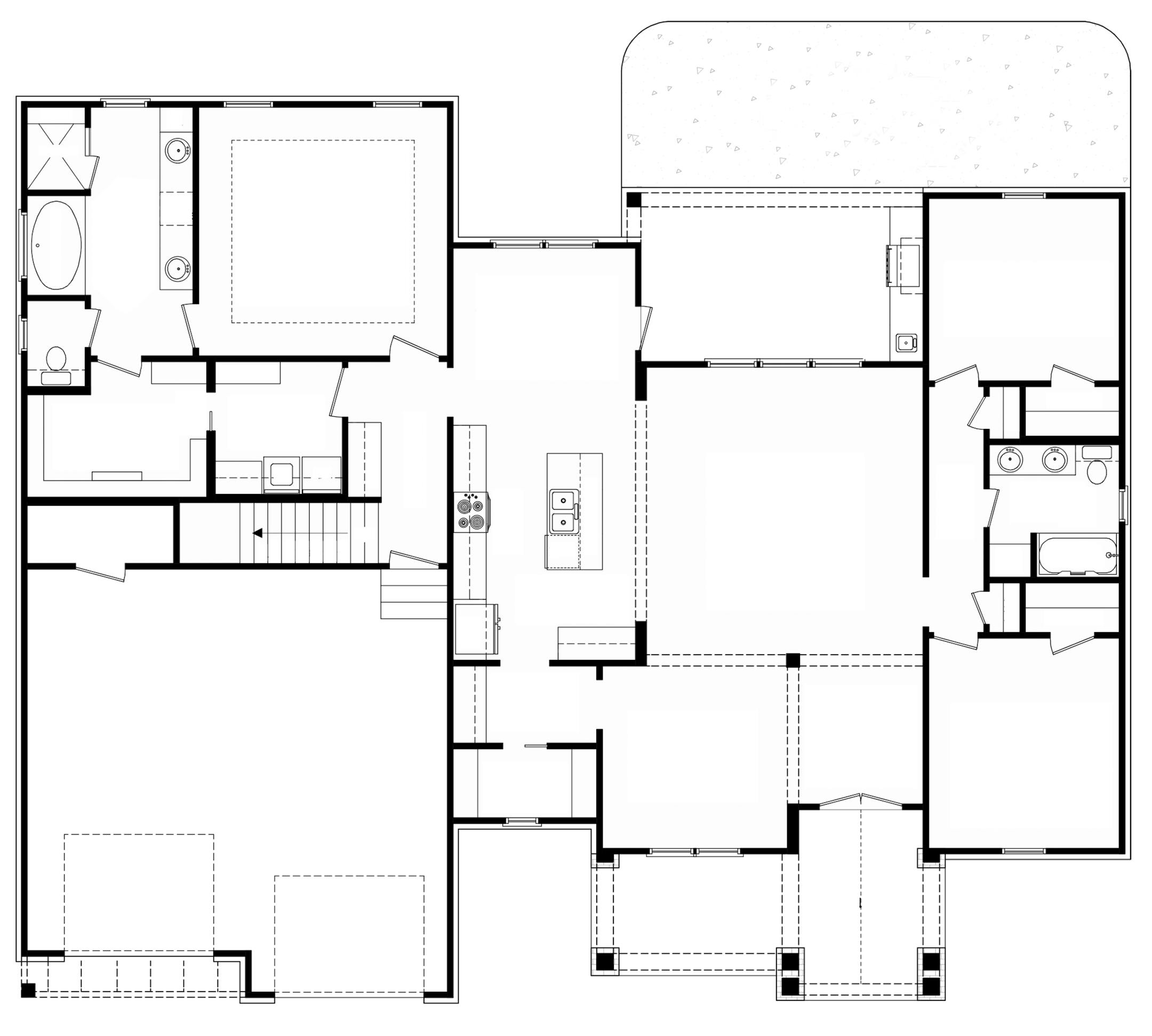 Home plan: Craftsman ranch with must-have amenities