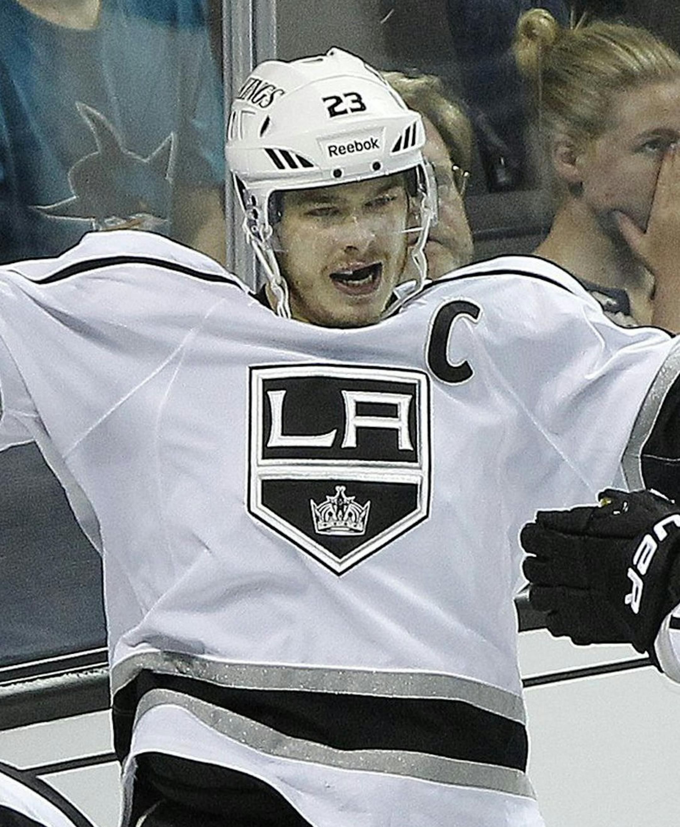 Los Angeles Kings' Dustin Brown