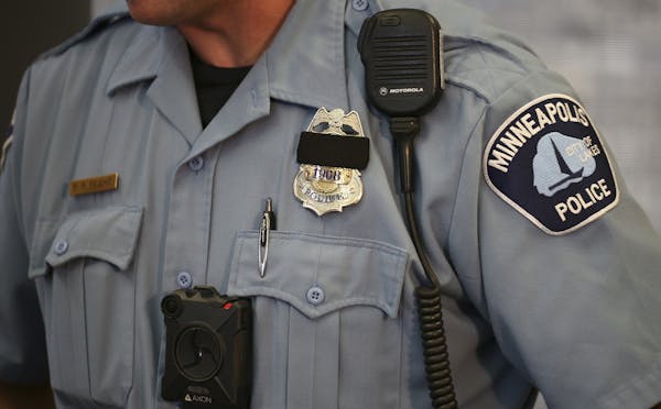 Minneapolis Police Officer Ken Feucht was one of the officers who volunteered for the body camera pilot program. He wore the Axon camera, made by Tase