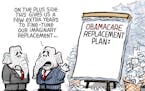 Sack cartoon: ACA ruling