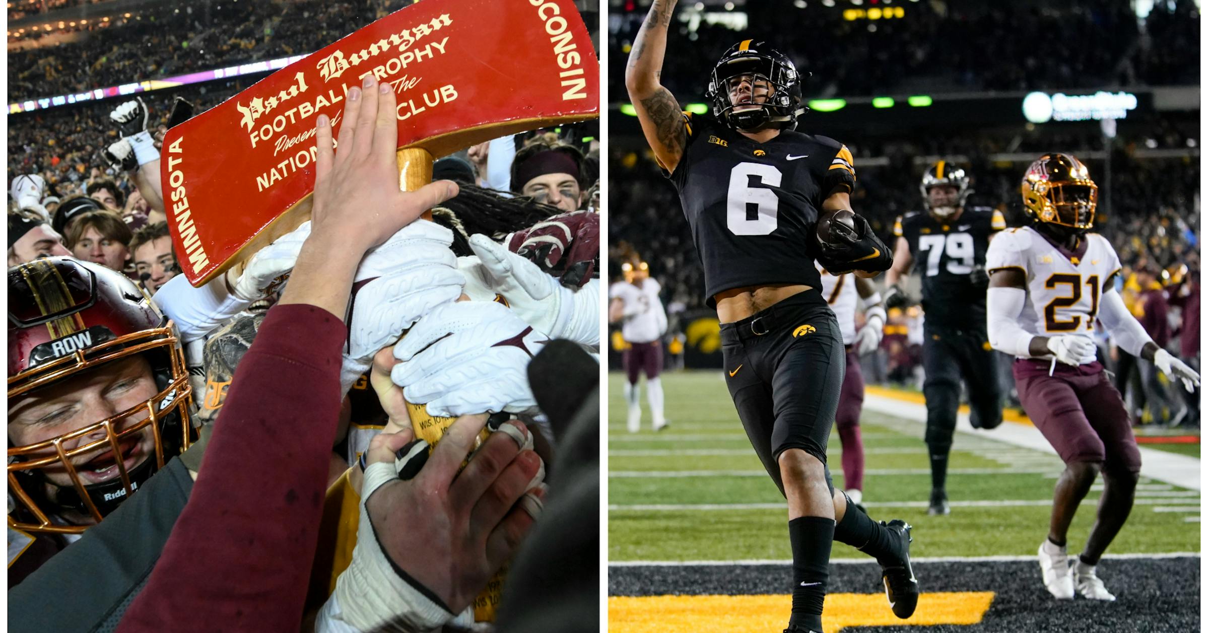 Gophers rivals Wisconsin, Iowa stand in way of division dreams