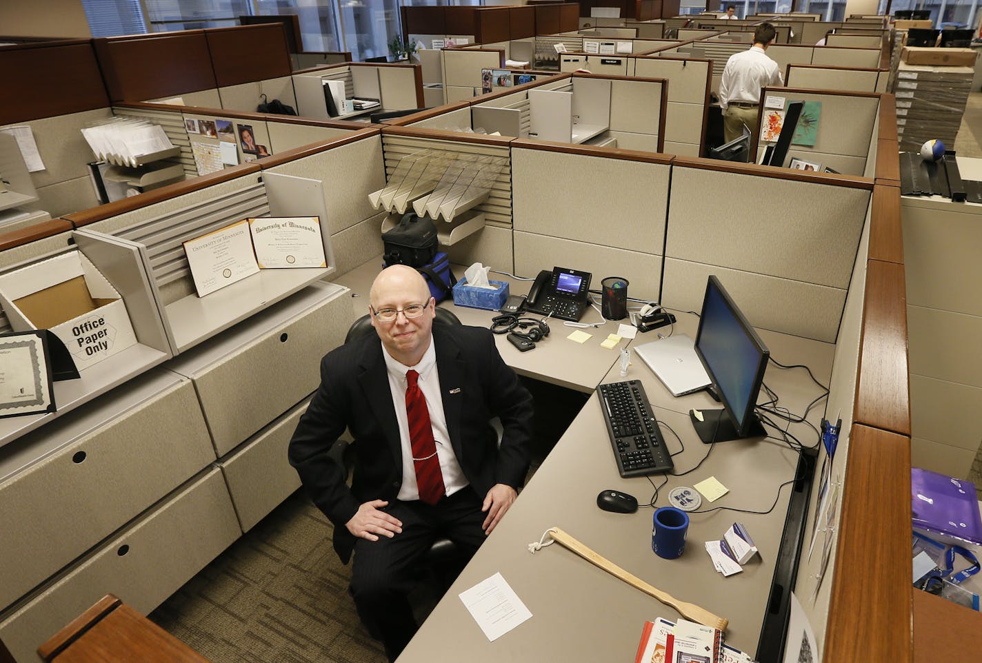 John Columbus IT internal control risk manger and US. Bank Wednesday October 22 , 2014 in Minneapolis ,MN. ] Jerry Holt Jerry.holt@startribune.com