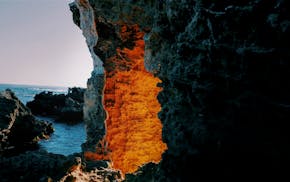 A rugged coastline near Cape Peron, Australia.