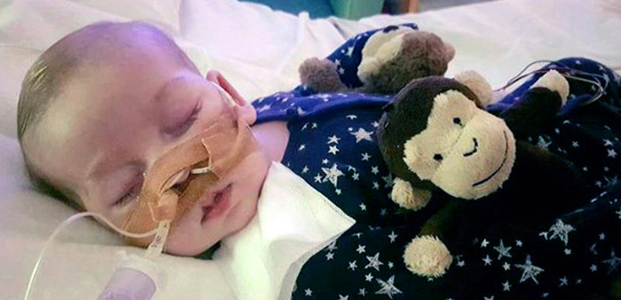 This is an undated hand out photo of Charlie Gard provided by his family, at Great Ormond Street Hospital, in London.