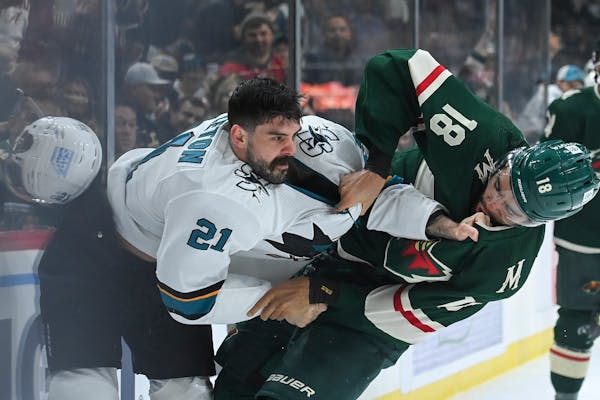 Wild digs a hole and can't climb out in 4-1 loss to San Jose