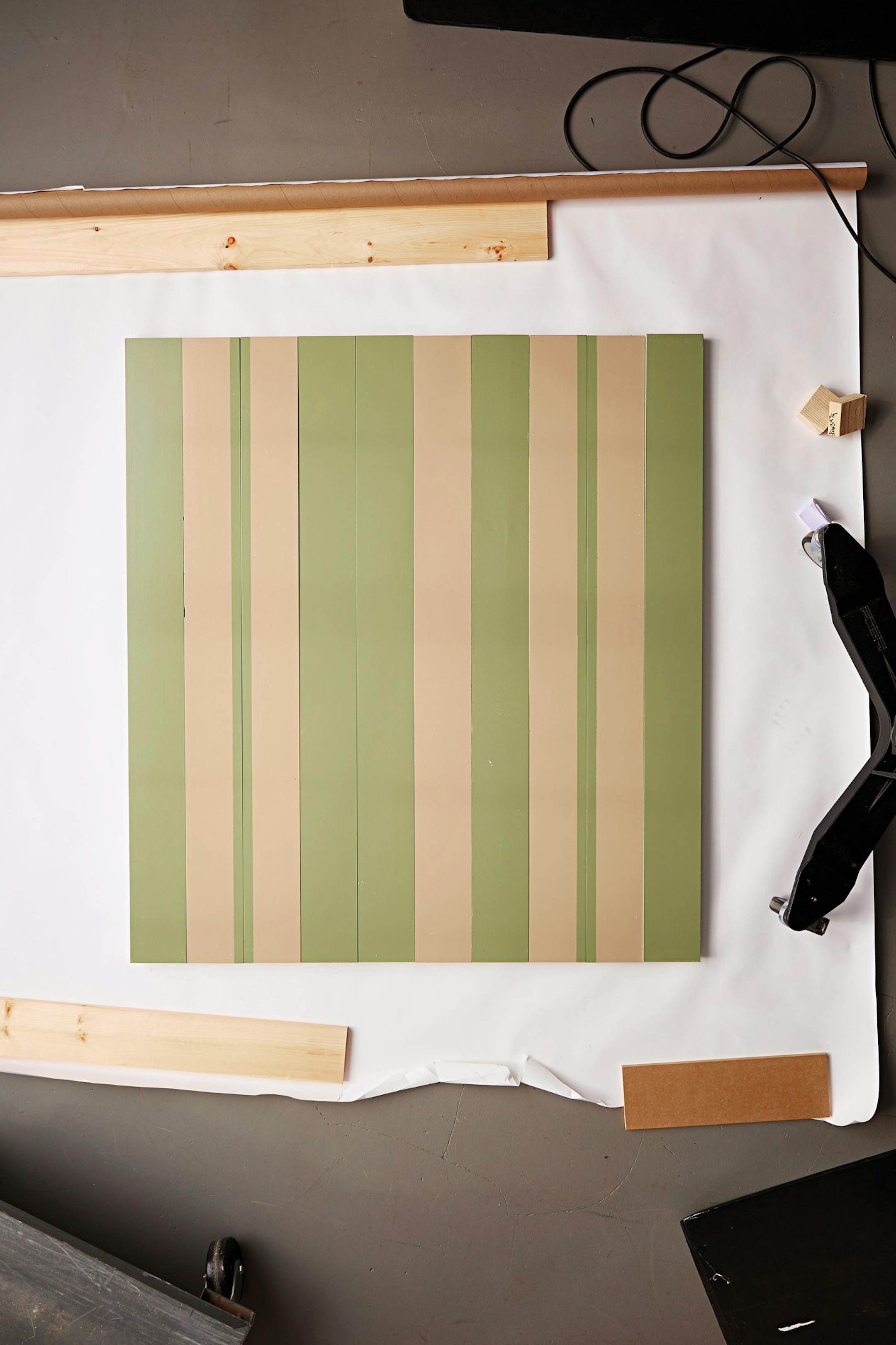 UNDATED -- BC-ASK-MARTHA-HIGHER-GROUNDS-ART-NYTSF -- Varied Stripes. (CREDIT: Bryan Gardner) -- ONLY FOR USE WITH ARTICLE SLUGGED -- BC-ASK-MARTHA-HIGHER-GROUNDS-ART-NYTSF -- OTHER USE PROHIBITED.