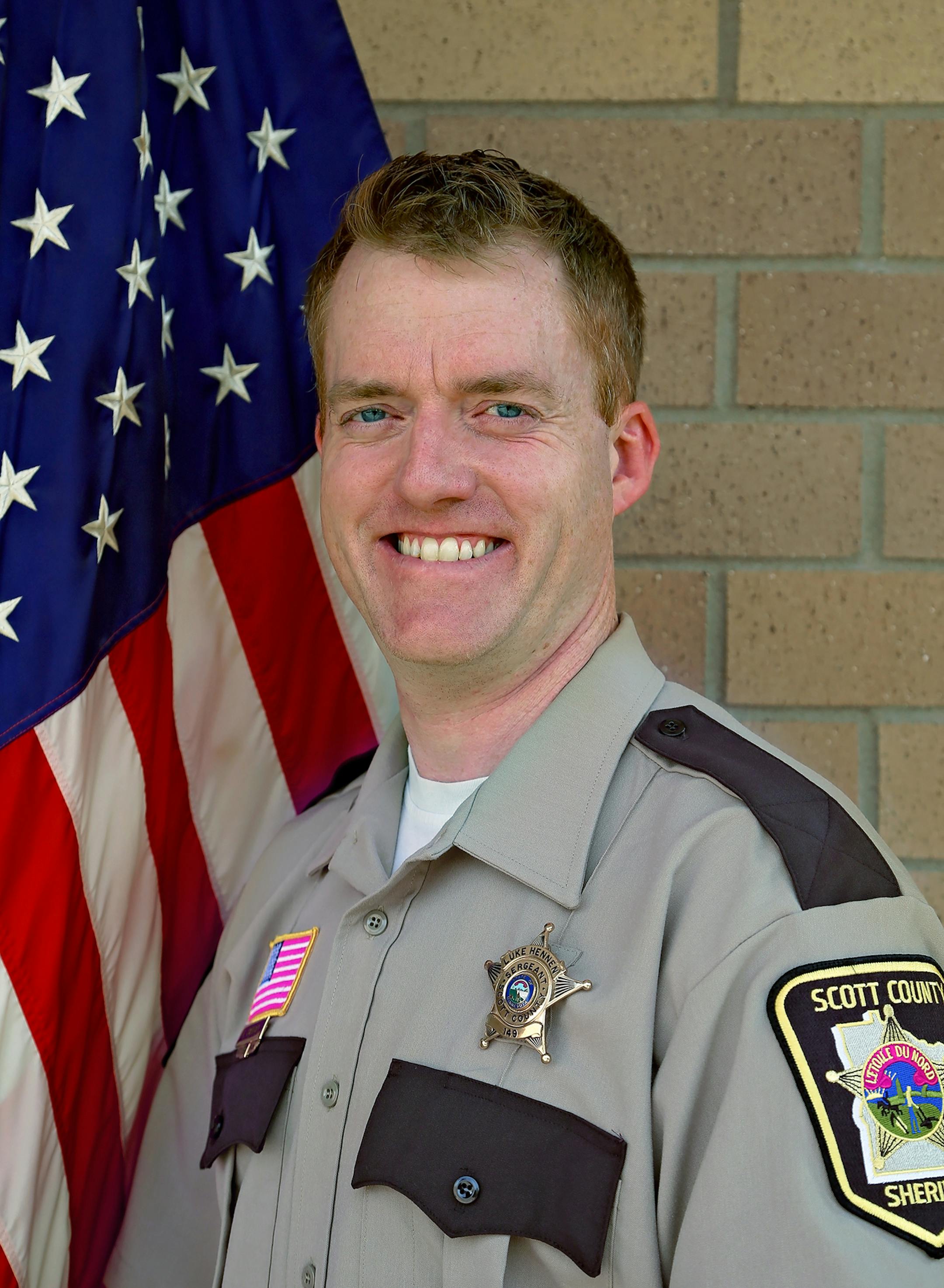 Scott County Chief Deputy Sheriff Luke Hennen was appointed the county's new sheriff.