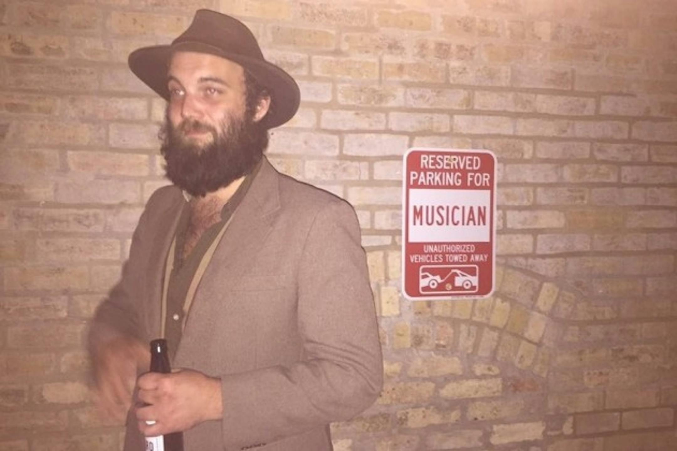 Aaron "Hix" Lee is a band member of Red Daughters and server at Pizza Nea. / From the Aaron Lee GoFundMe page.