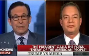 Fox News' Wallace scolds Priebus: 'You don't get to tell us what to do'
