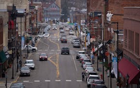 A stretch of Main Street in downtown Stillwater, pictured in December 2022.