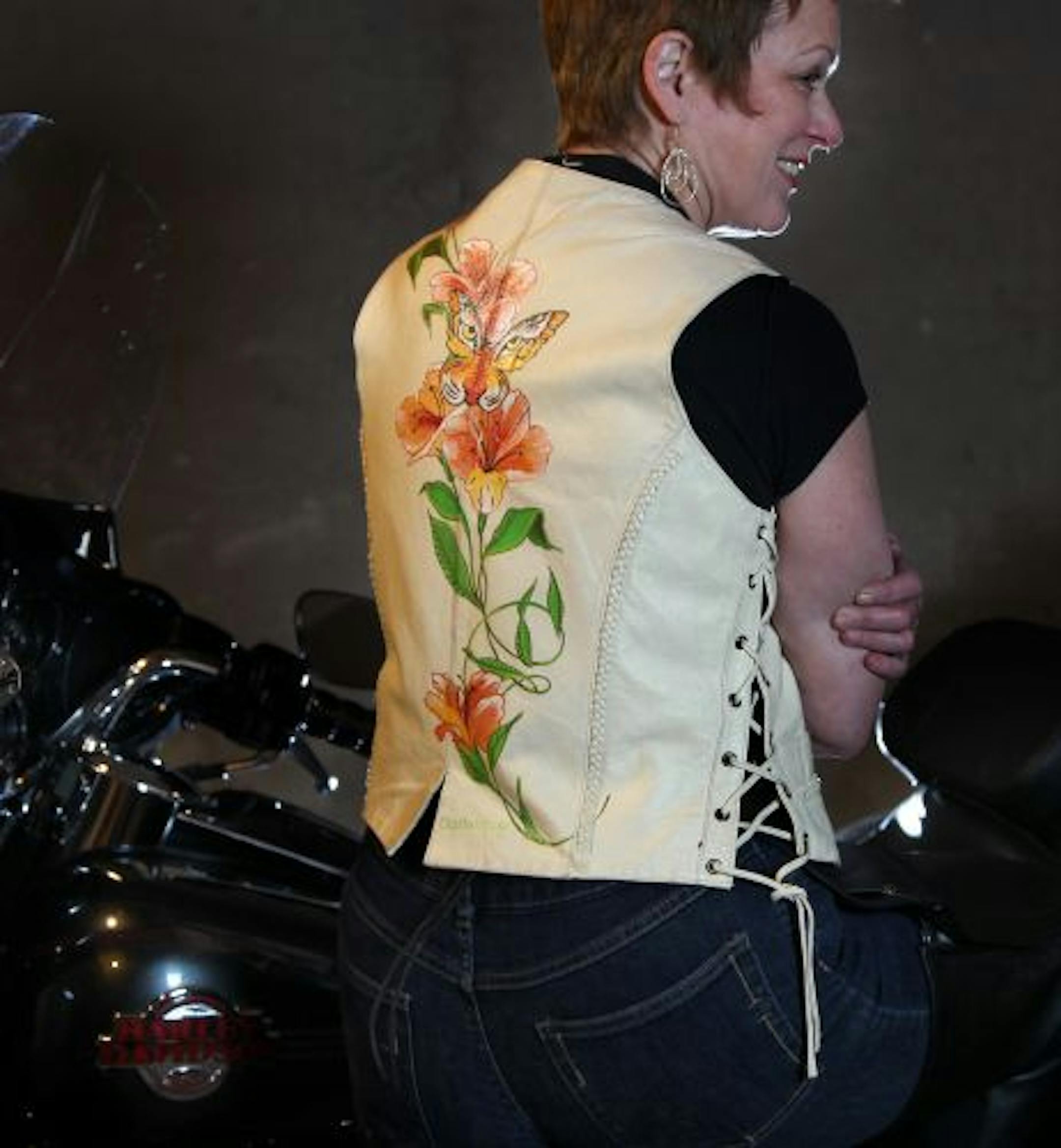 Himelfarb and other women sometimes opt for a more "frou-frou" look.