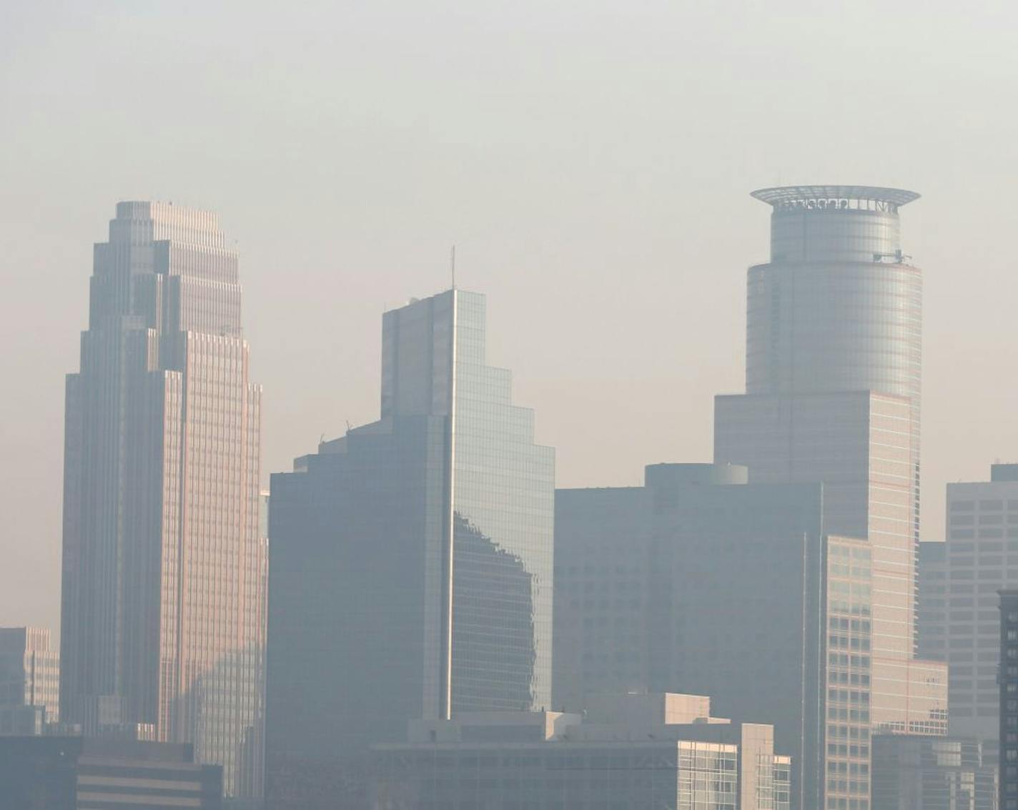 The Twin Cities awakened to a hazy Saturday morning filled with the strong smell of wildfires hundreds of miles to the north.