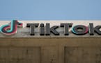 FILE - A TikTok sign is displayed on their building in Culver City, Calif., March 11, 2024.