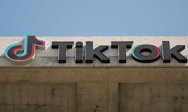 FILE - A TikTok sign is displayed on their building in Culver City, Calif., March 11, 2024.