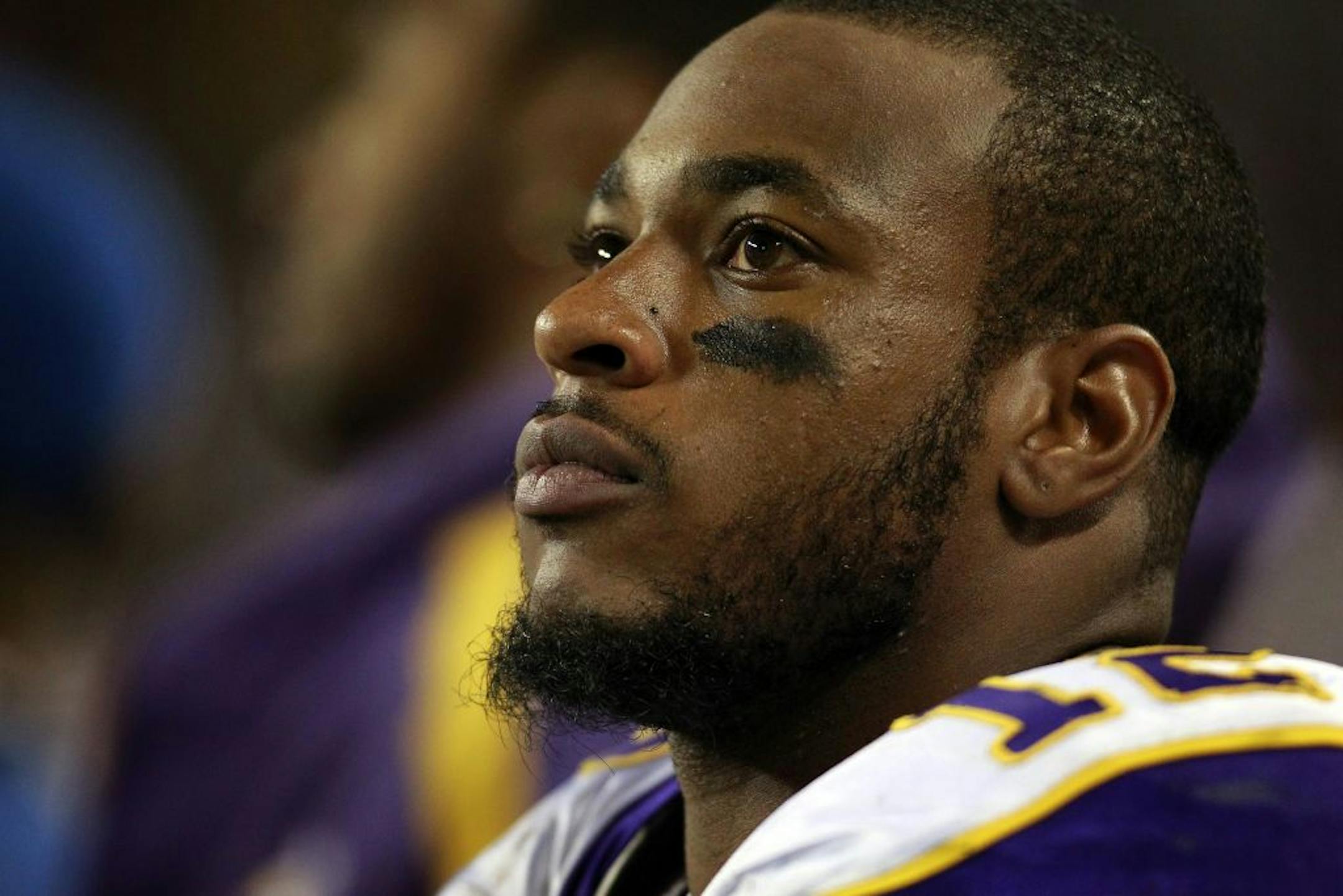 Minnesota Vikings receiver Percy Harvin (12).