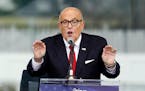 President Donald Trump’s personal lawyer Rudy Giuliani spoke at the Save America Rally near the White House on Jan. 6, 2021. On Wednesday, FBI agent
