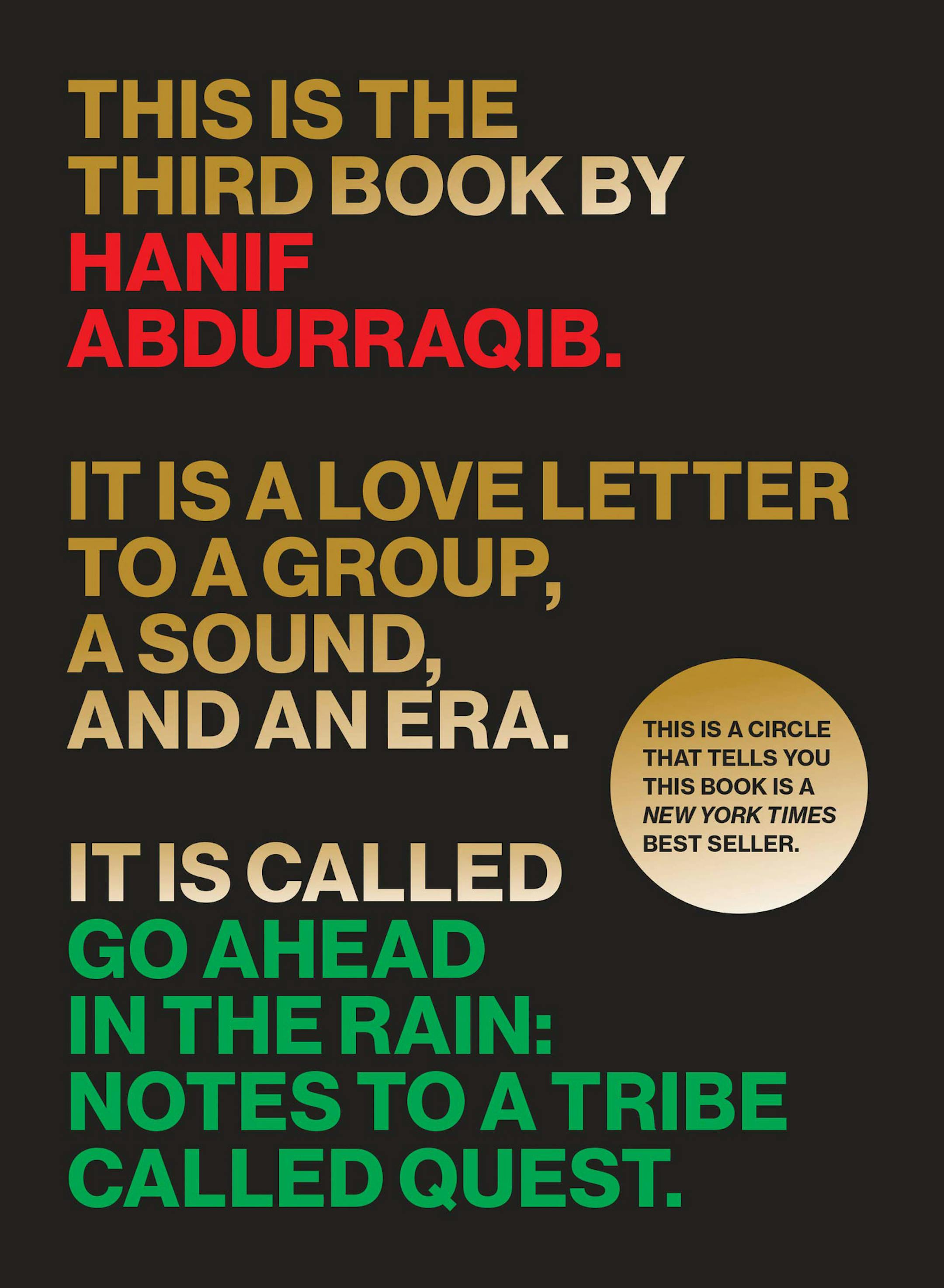 A Tribe Called Quest “Go Ahead in the Rain” (University of Texas Press)