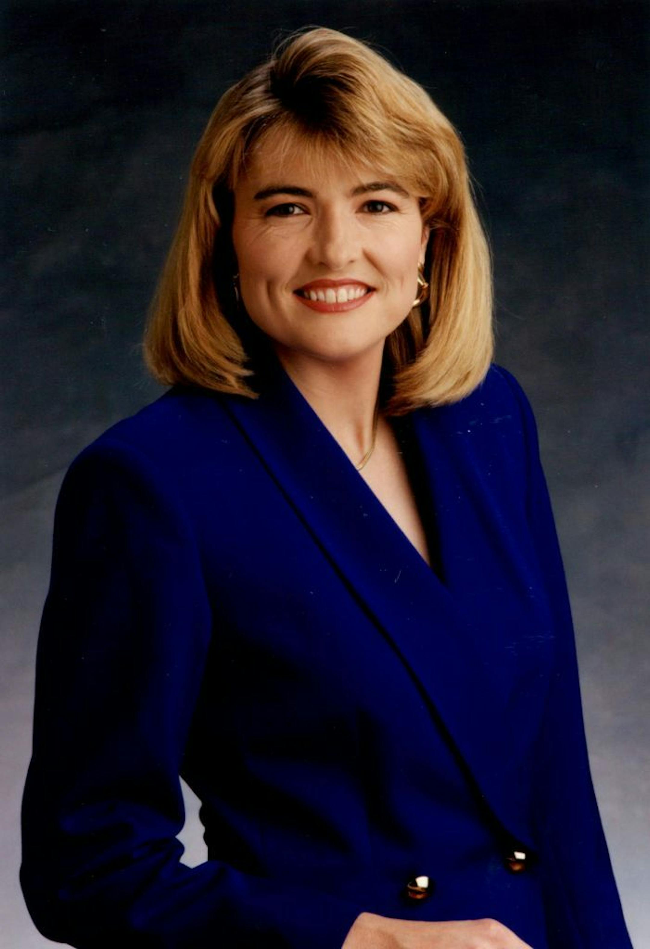 Rebecca Kolls, when she did weather for WCCO-TV.