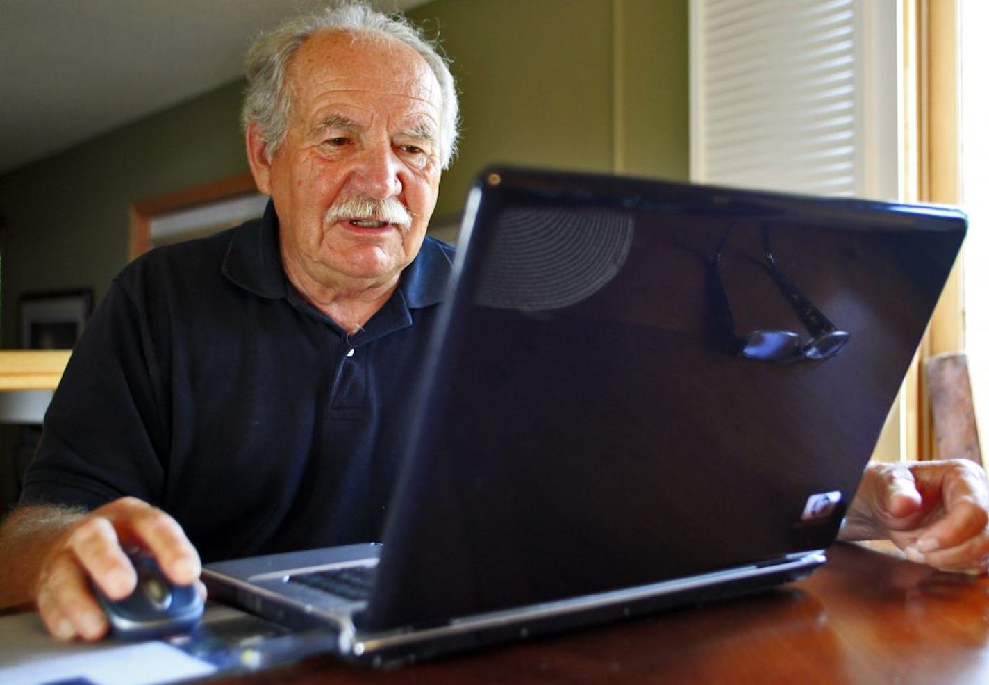 Ron Schuman, a retiree in Champlin, checked on the market. "It's one of those things that if it's not within your control, what can you do?"