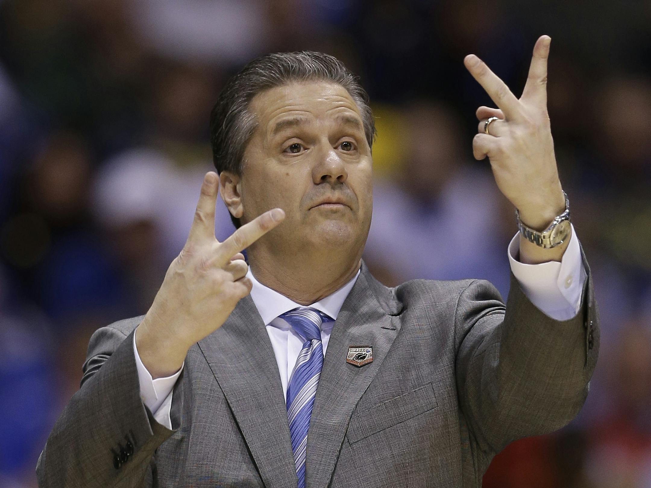 Kentucky head coach John Calipari