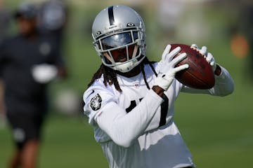 Davante Adams joined the Raiders after an All-Pro stint with the Packers.