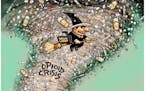 Sack cartoon: Opioids