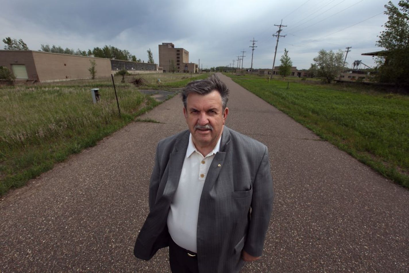 Tony Bennett Ramsey County Commissioner posed for a photo at the 430 acres site of the Twin Cities Army ammunition plant in Arden Hills, MN. The site was once thought to be the place where the Minnesota Vikings would build their new stadium.