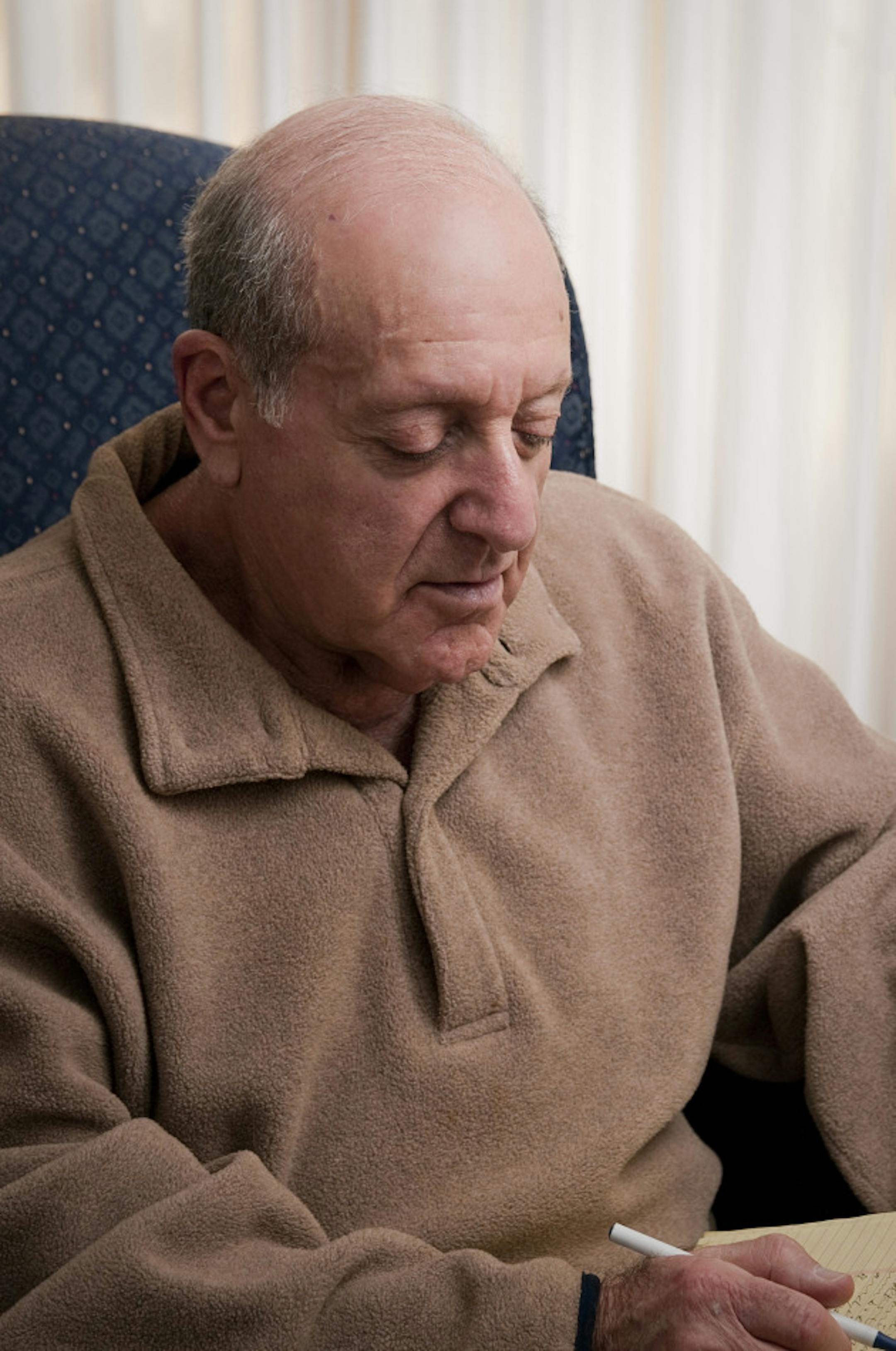 Jerry Neren, winner of the Pearl Poetry Prize.