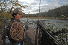 Parker Smith, a Willmar eighth-grader, overlooks a Minnesota River backwater in Renville County on the first day of duck hunting Saturday. Hunting gen