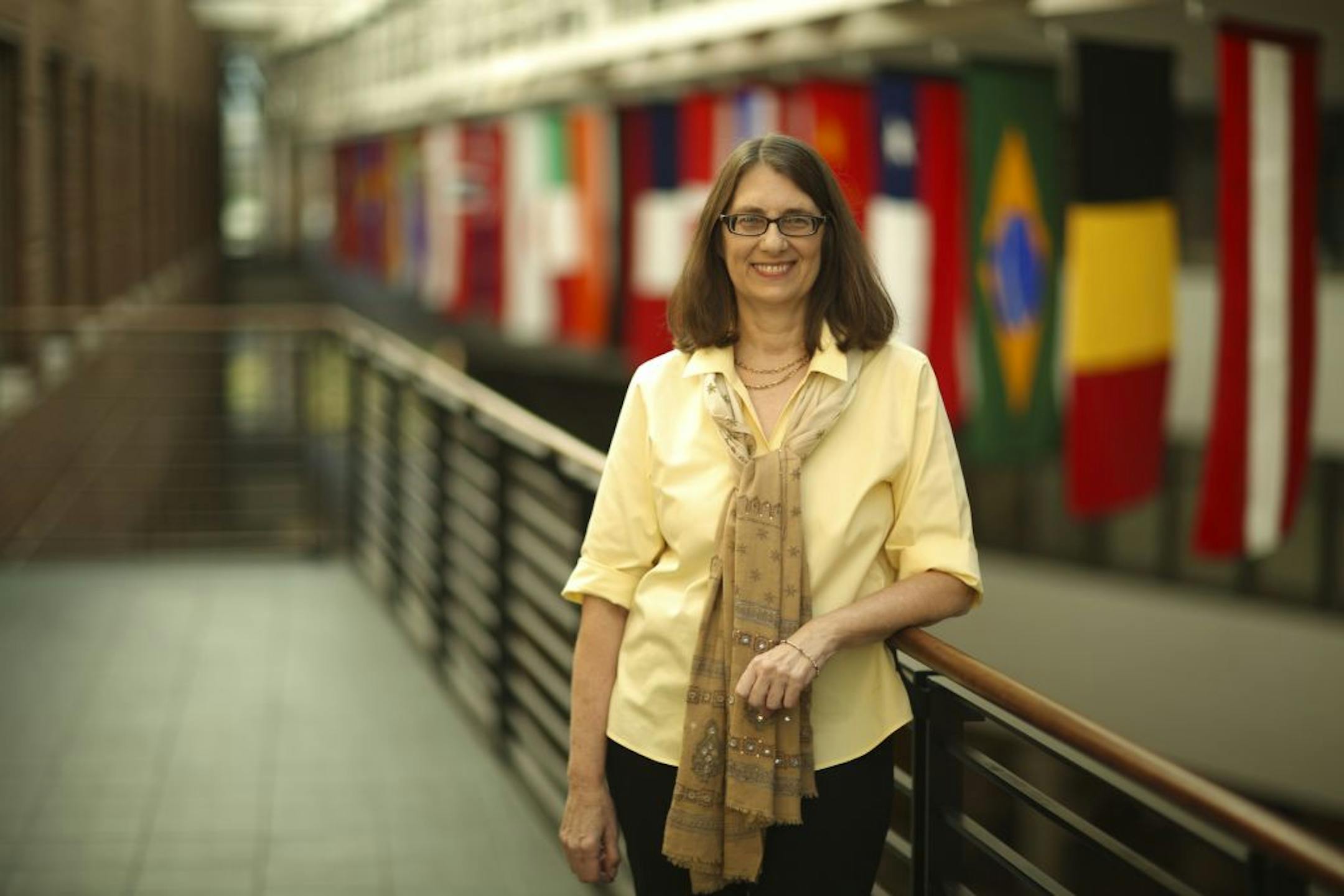 Barbara Loken, professor of marketing at the Carlson School, is a recognized expert in the fields of branding and consumer psychology. She is chair of the Marketing Department and both a professor in the marketing program and an adjunct professor in the psychology department. Barbara Loken in the Carlson School atrium Wednesday afternoon, September 26, 2012 in Minneapolis, Minn.