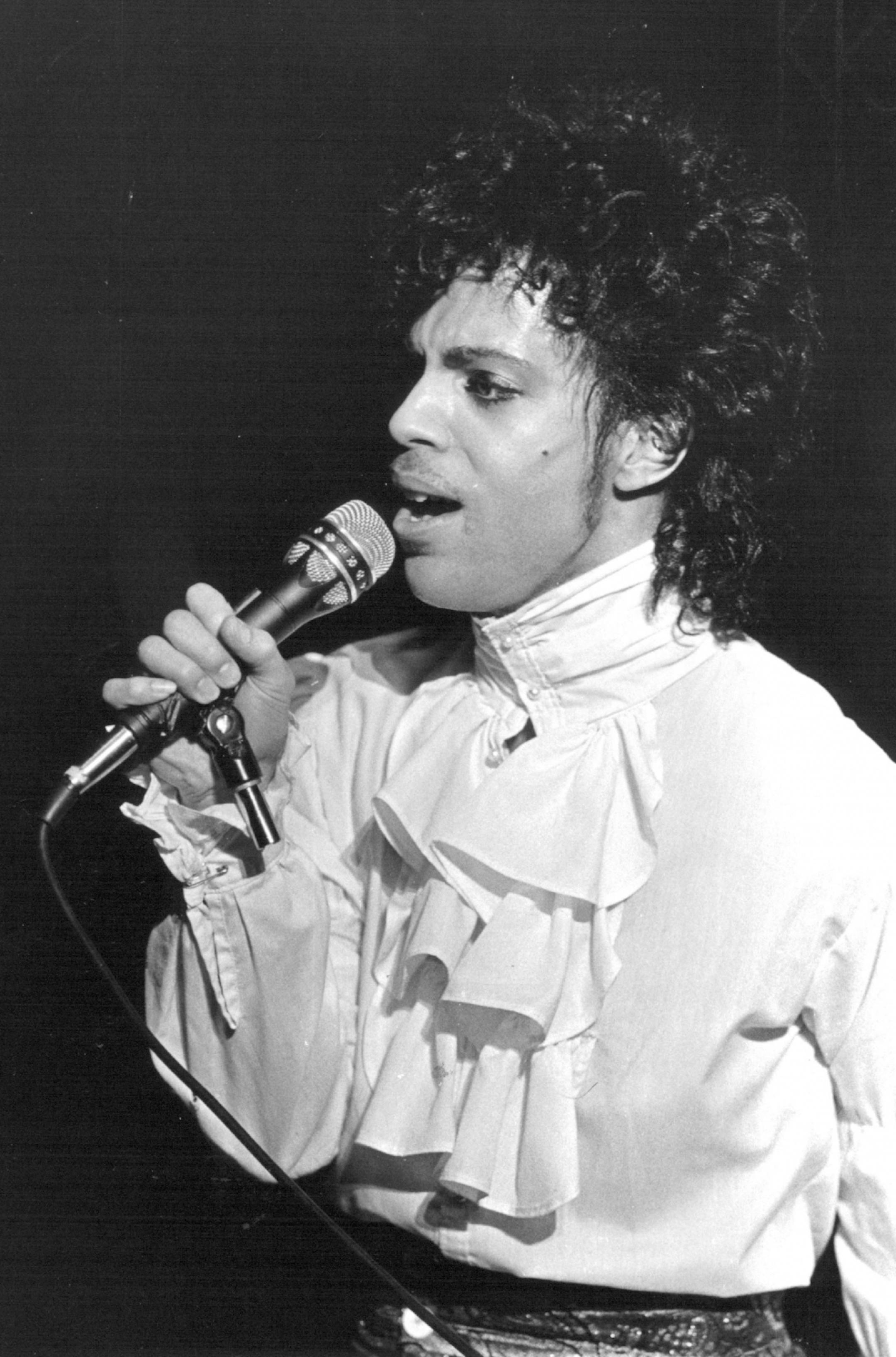 Prince performed in 1984, the year that "Purple Rain" became a cult hit.
