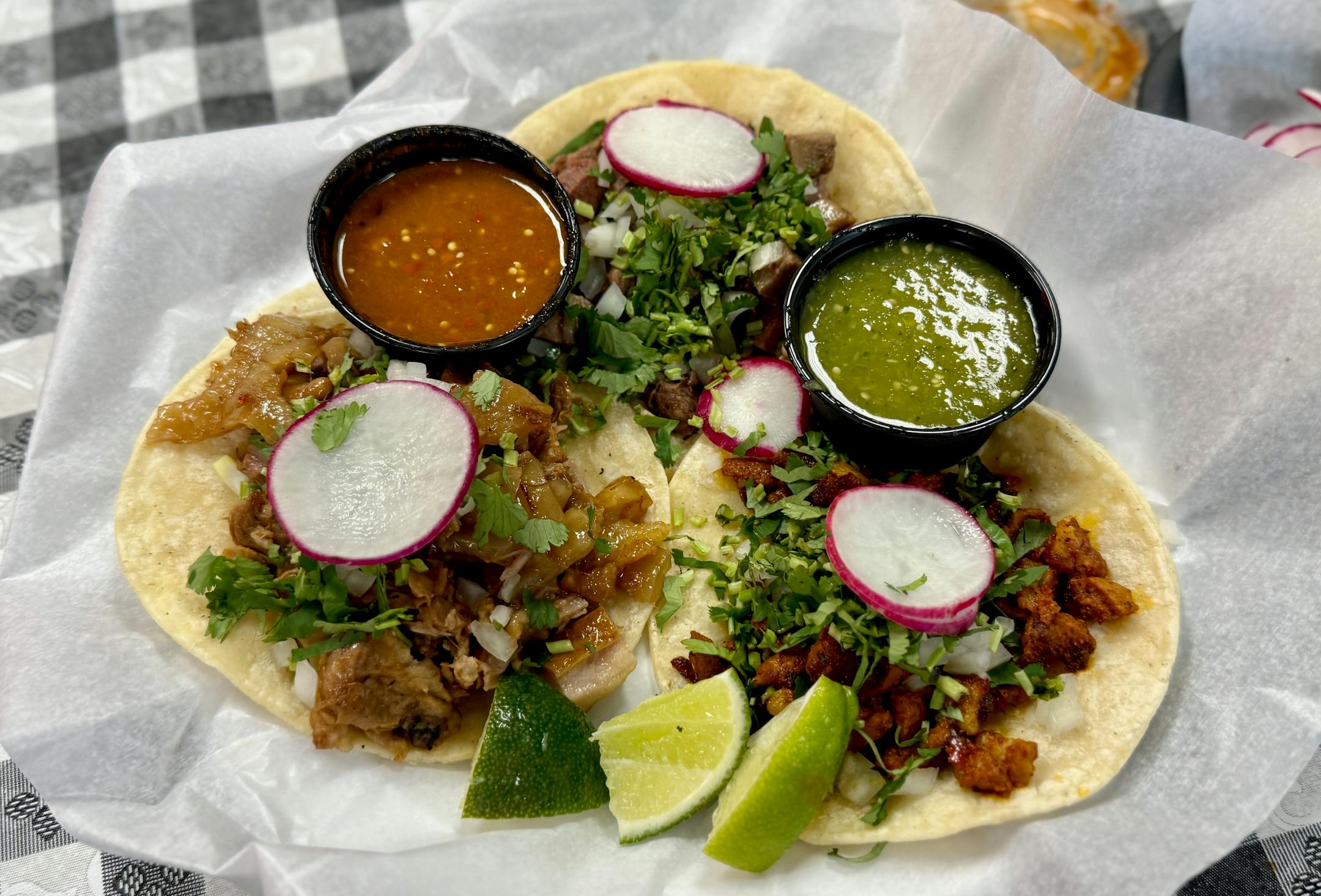 Tacos at Carnitas don Tacho in St. Paul