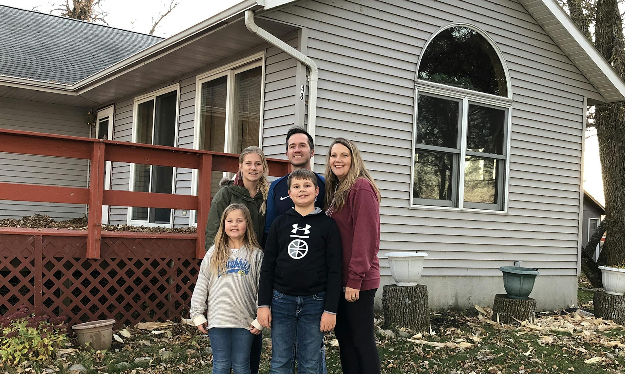 The Lessman cabin in Murray County.