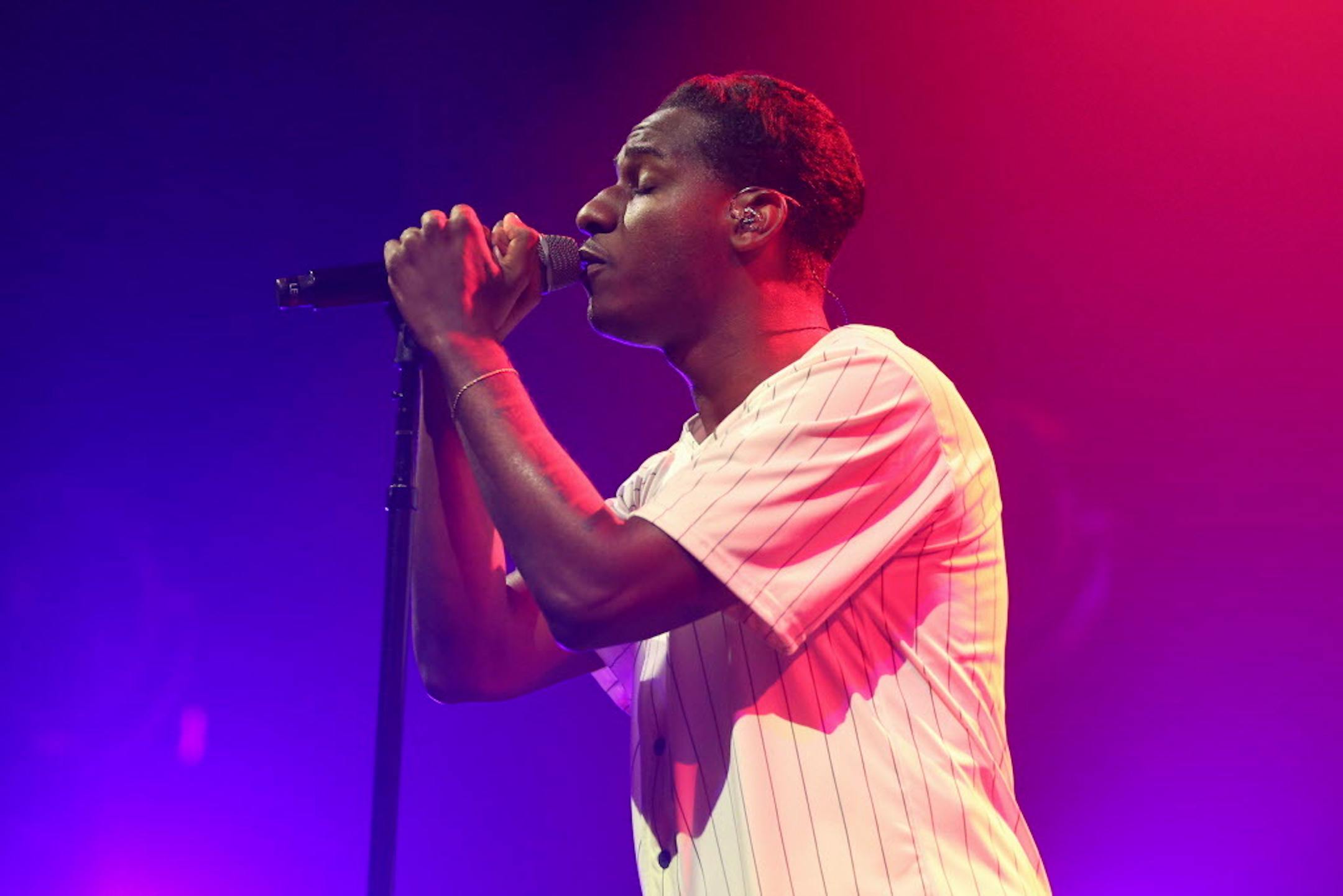 Leon Bridges in concert in Austin, Texas, in September.