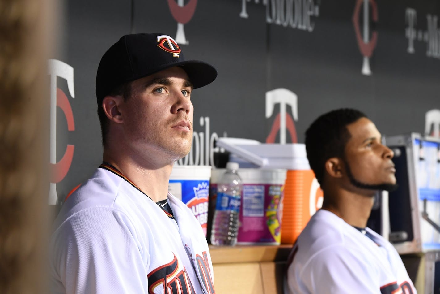 Minnesota Twins relief pitcher Trevor May.