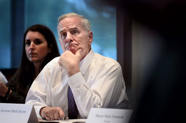 Gov. Mark Dayton said he first learned about the financial issues raised in the audit of Community Action of Minneapolis over the weekend. "I was pers