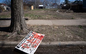 Three homes once standing on the 2500 block of 14th Avenue S. in Minneapolis have been demolished after fire destroyed them.