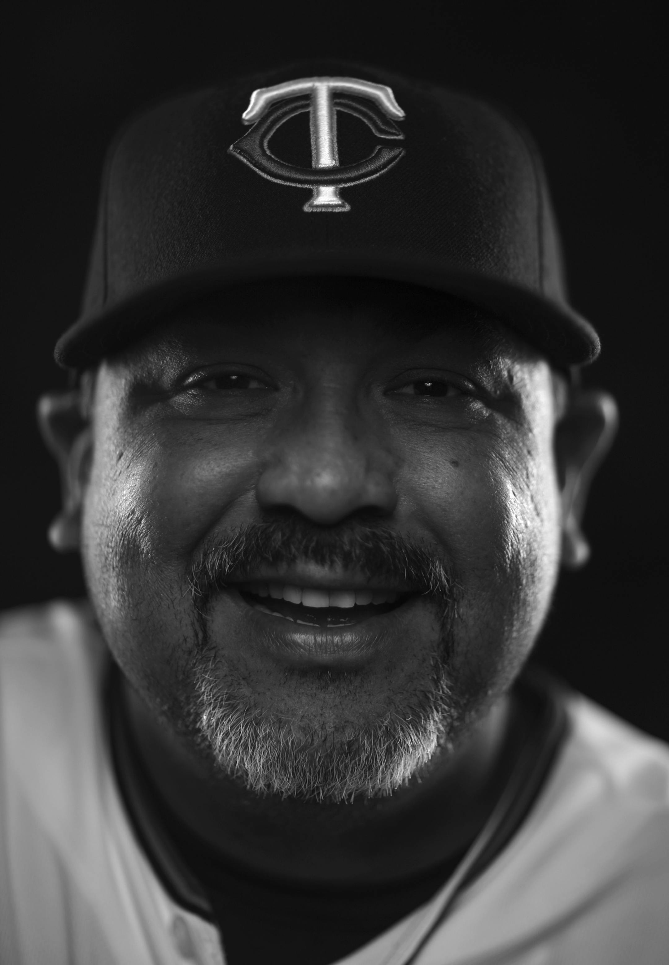 Bullpen coach Eddie Guardado in a portrait made on media day at Twins spring training in Fort Myers. ] JEFF WHEELER &#x2022; jeff.wheeler@startribune.com The Twins spring training media day was held before practice Tuesday morning, March 3, 2015 at Hammond Stadium in Fort Myers, FL. ORG XMIT: MIN1503102244022260