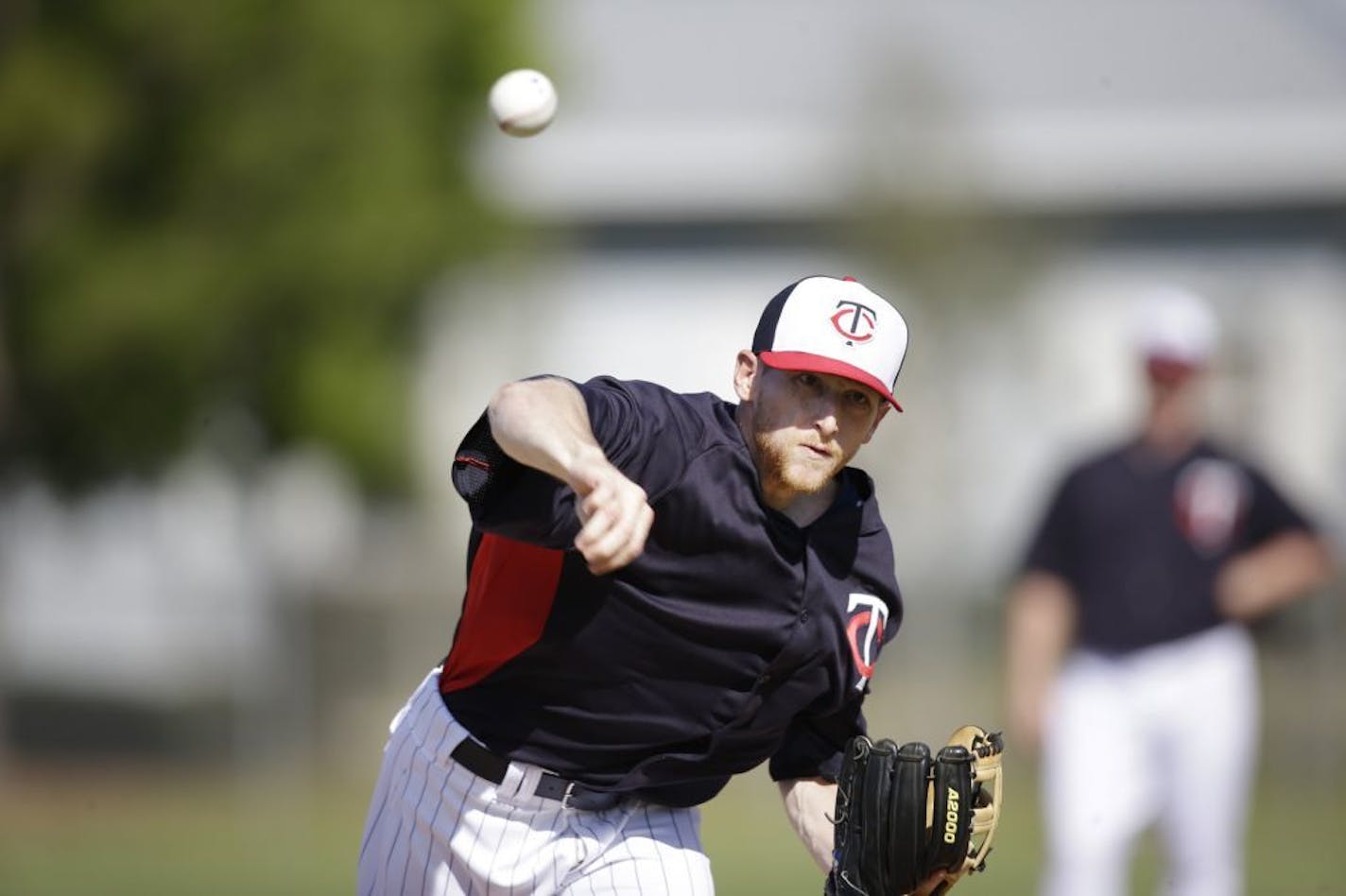 Twins pitcher Tim Wood