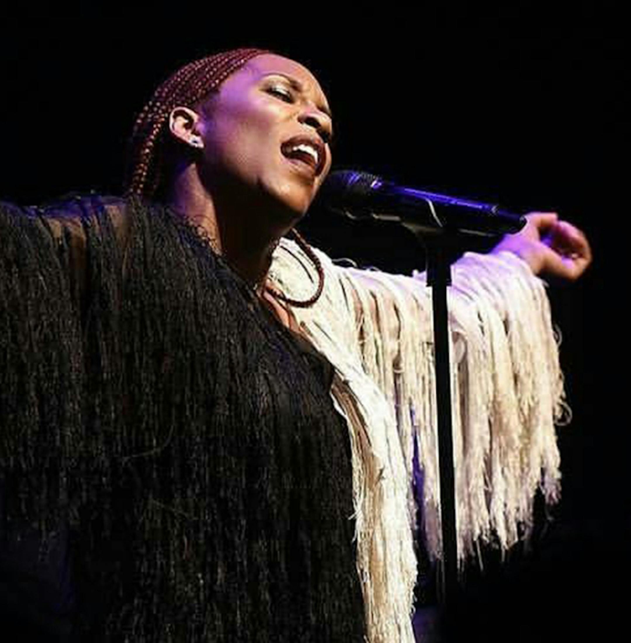 Liv Warfield, former Prince backup singer
Photo by Derrel Todd