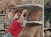 The latest Target advertising campaign features Kristen Wiig's "Target Lady" character from "Saturday Night Live."