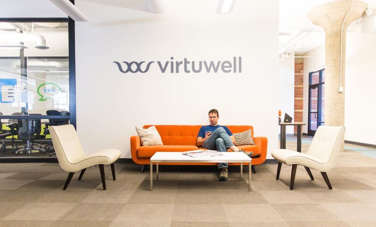 Jason Weston, senior developer, photographed Thursday at the Virtuwell headquarters in St. Paul. Provided by HealthPartners.