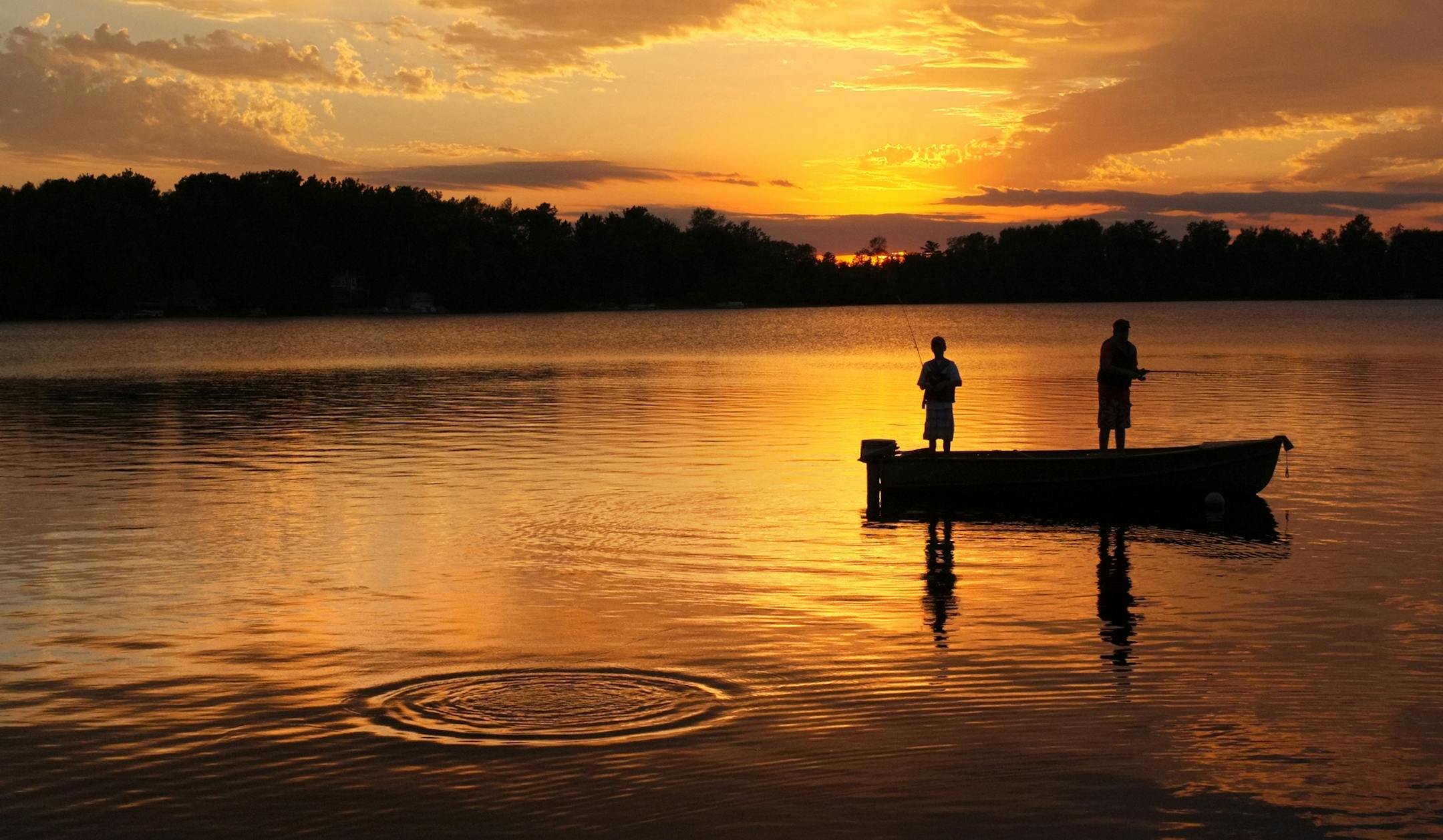 A lake near Canyon, Minn.