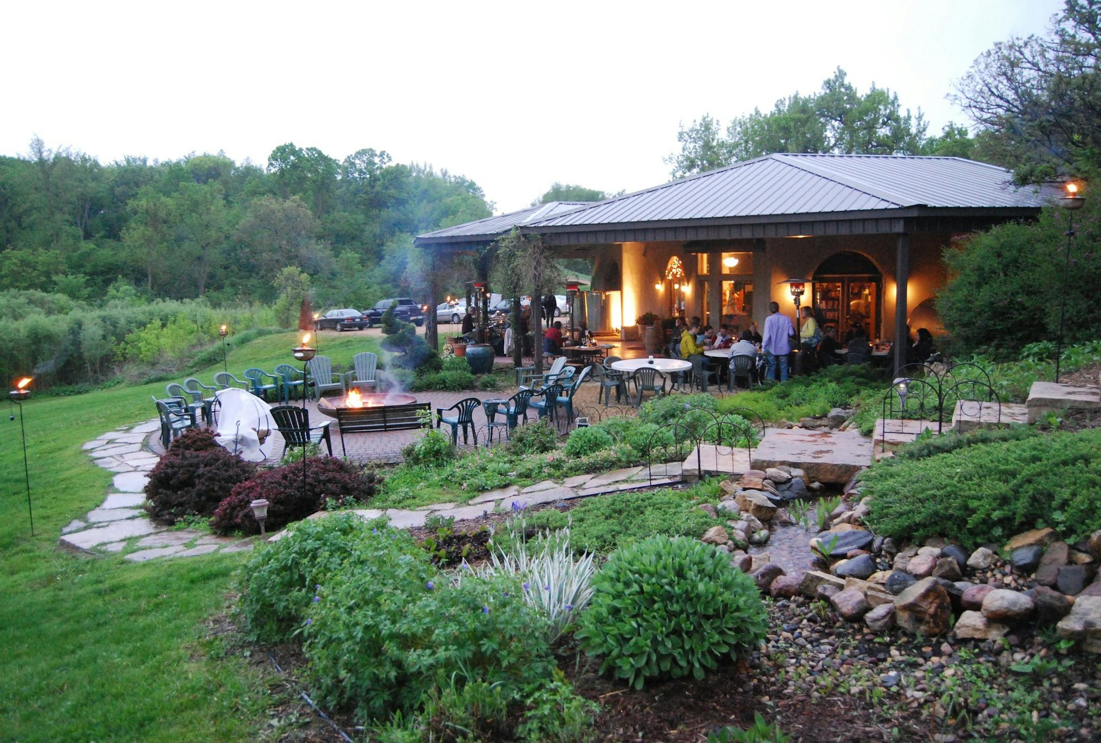 Morgan Creek Winery offers disposable menus.