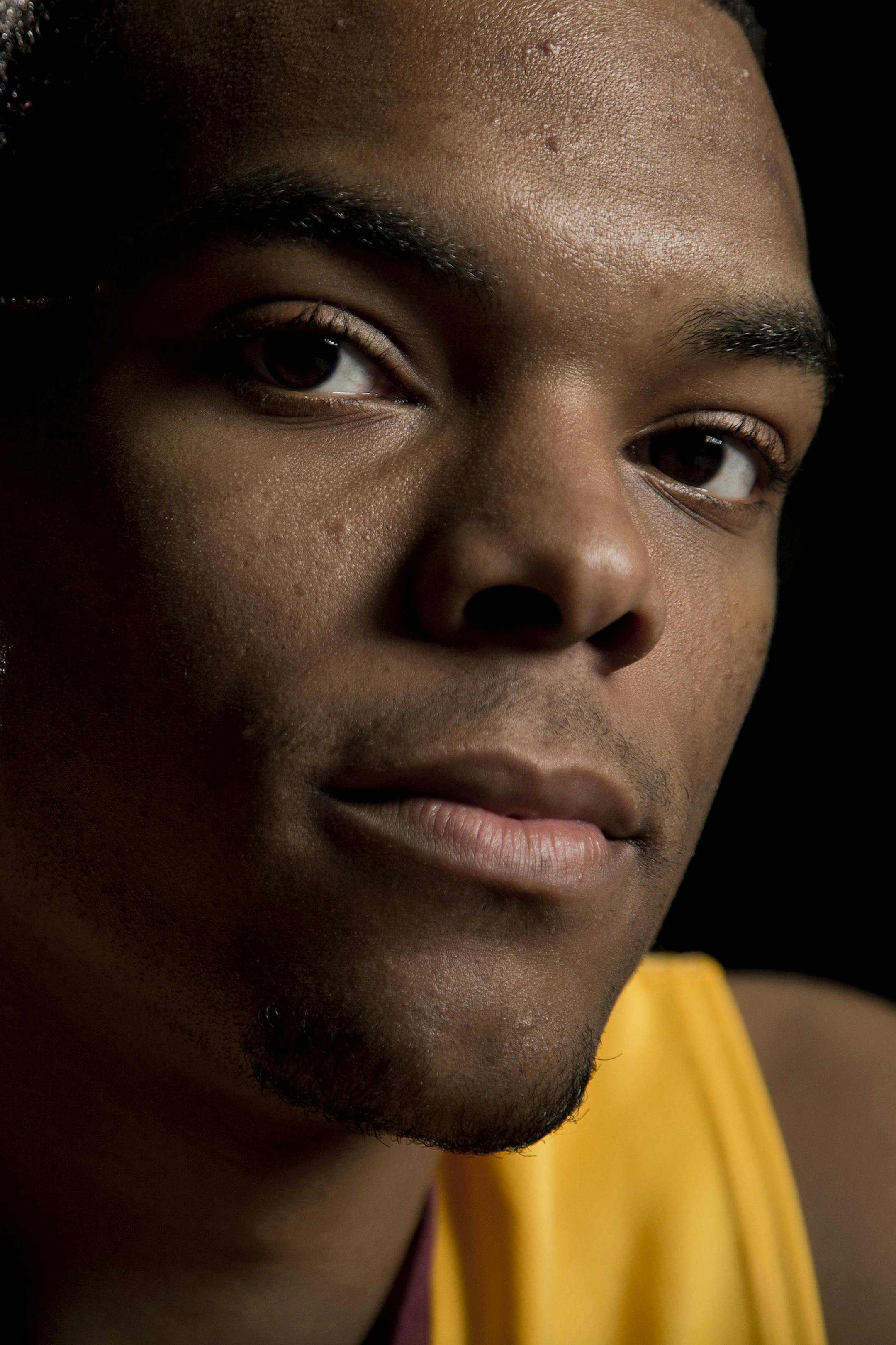 University of Minnesota Basketball ‚Äì Andre Hollins (1). ] CARLOS GONZALEZ cgonzalez@startribune.com October 28, 2013, Minneapolis, Minn., Williams Arena, NCAA Basketball, University of Minnesota Gophers